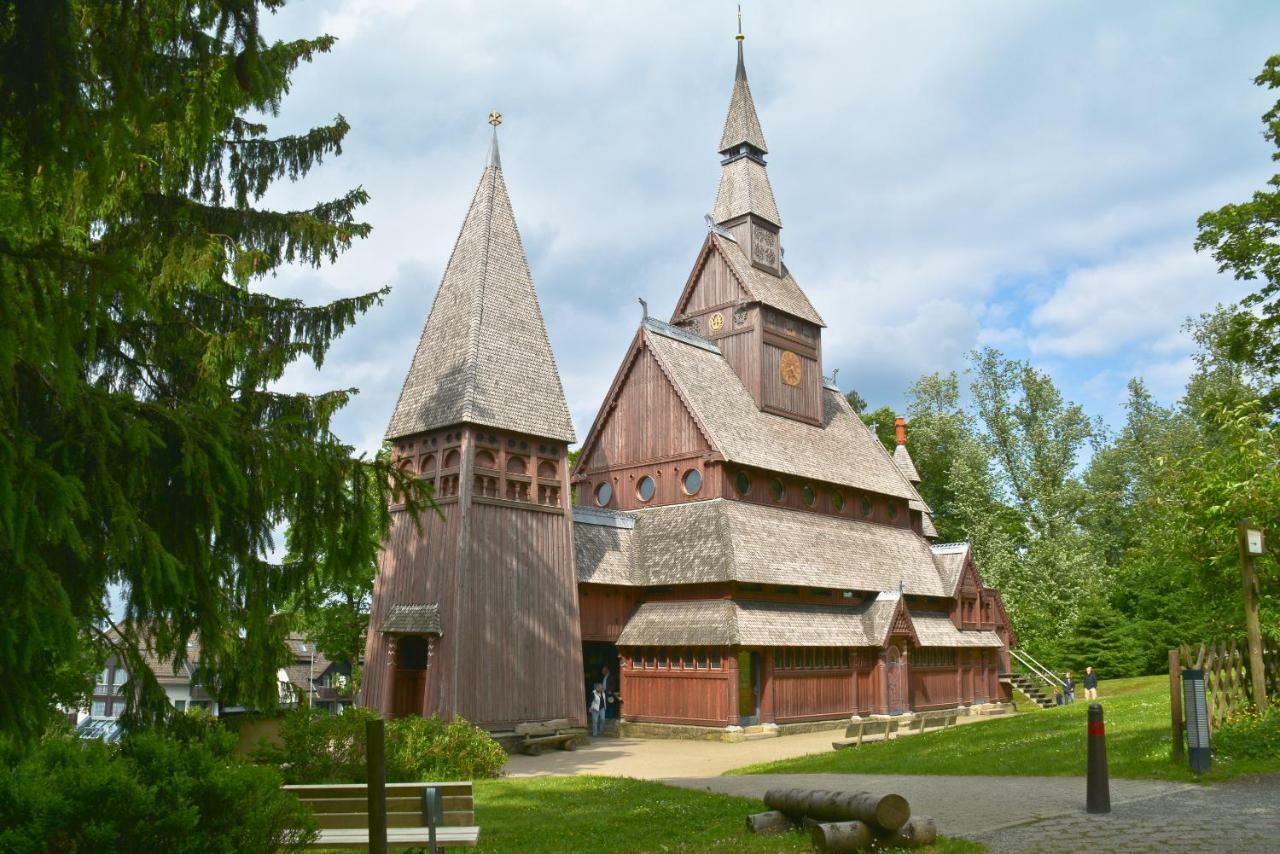 Ferienblockhaus Auerhahn & Luchs Villa Goslar Bagian luar foto